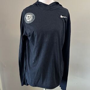 Nike Blue Hoodie with Emblem